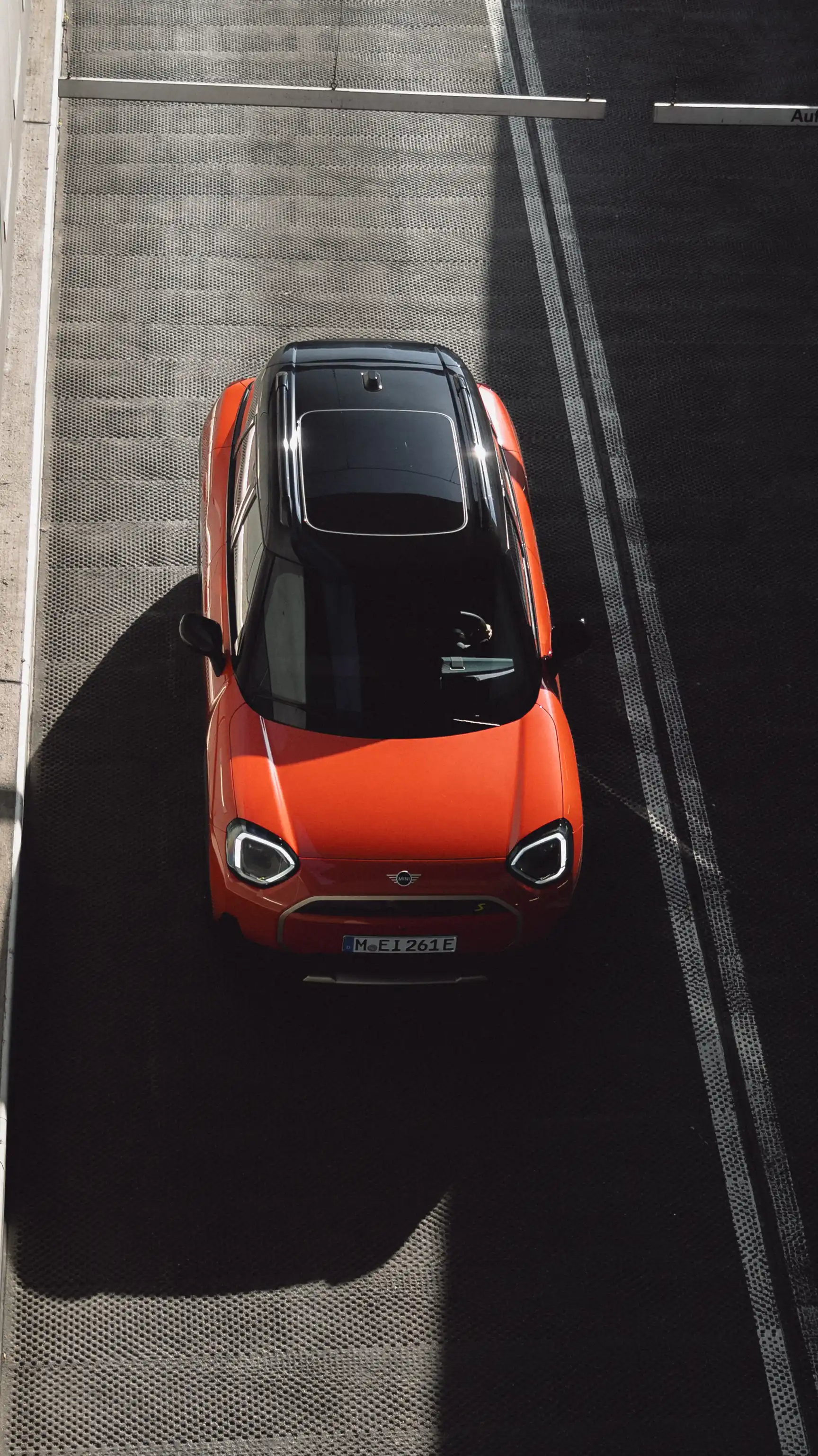 MINI Aceman Electric – Ansicht von oben