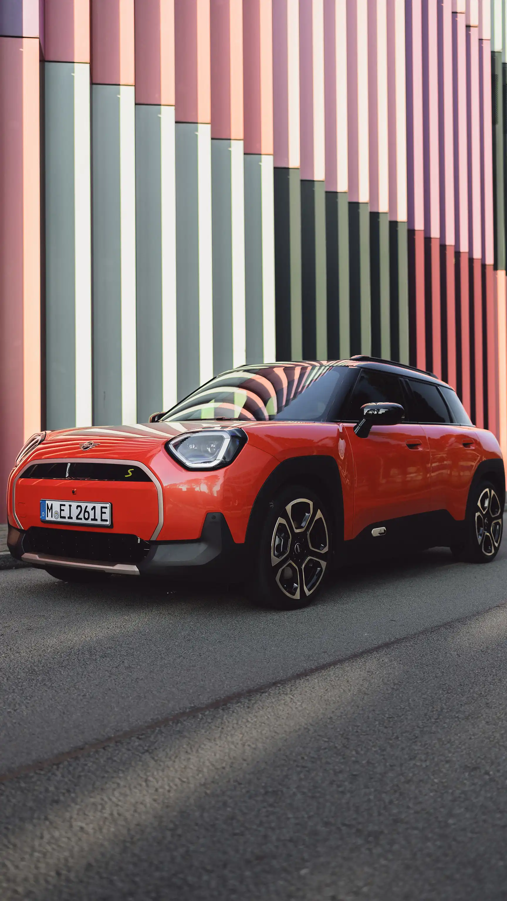 MINI Aceman Electric – Vorderansicht