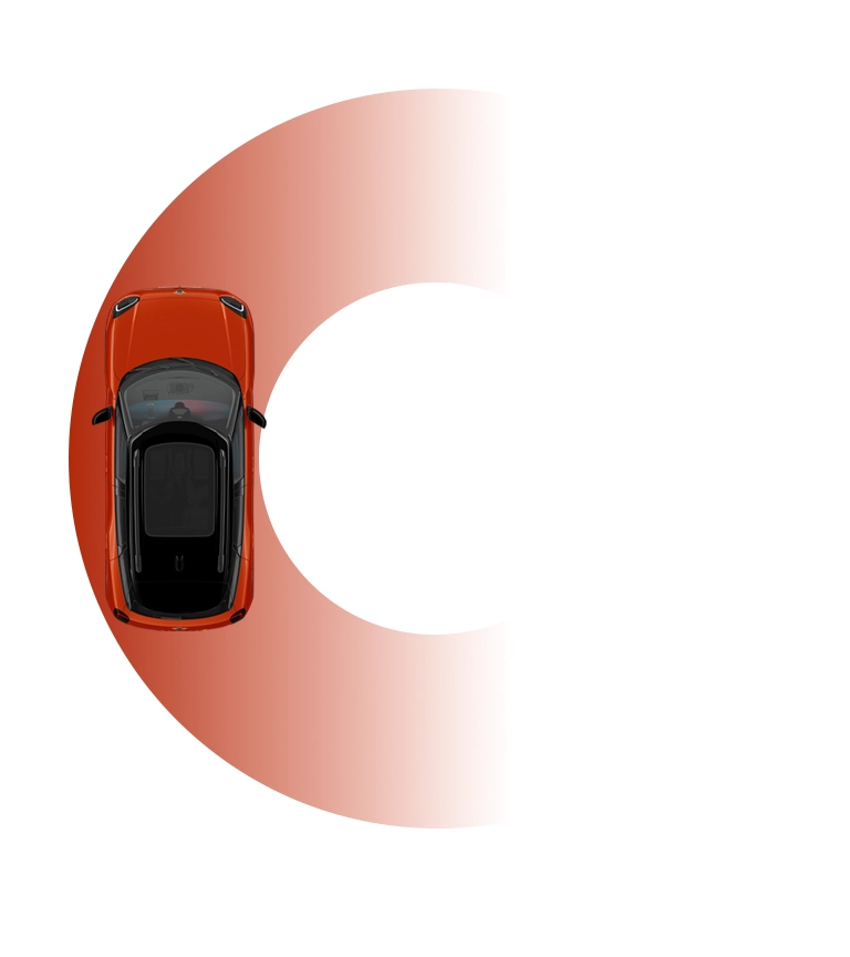 MINI Aceman Electric – Wendekreis