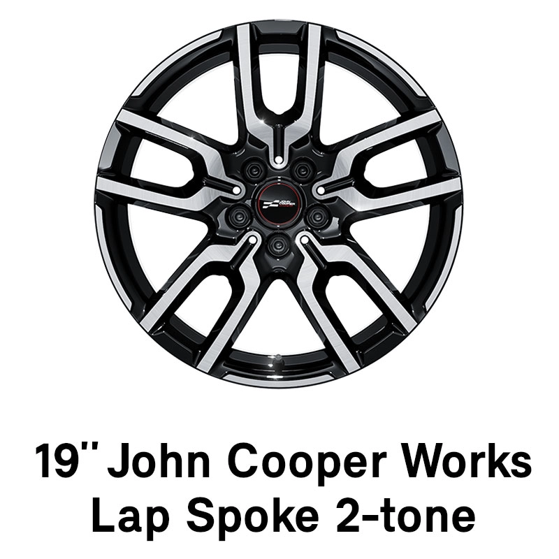 MINI – équipement – 19’’ JCW Lap Spoke 2-tone
