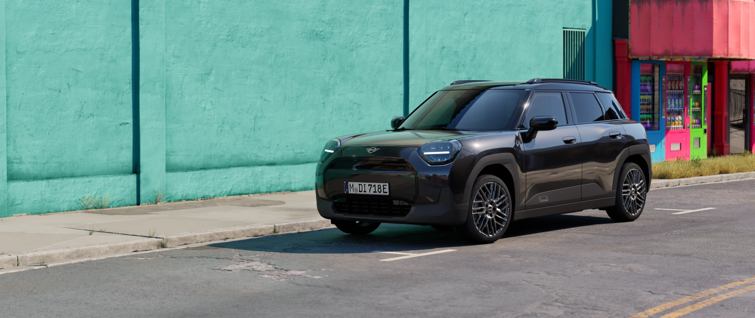 Der vollelektrische MINI Aceman Blackyard