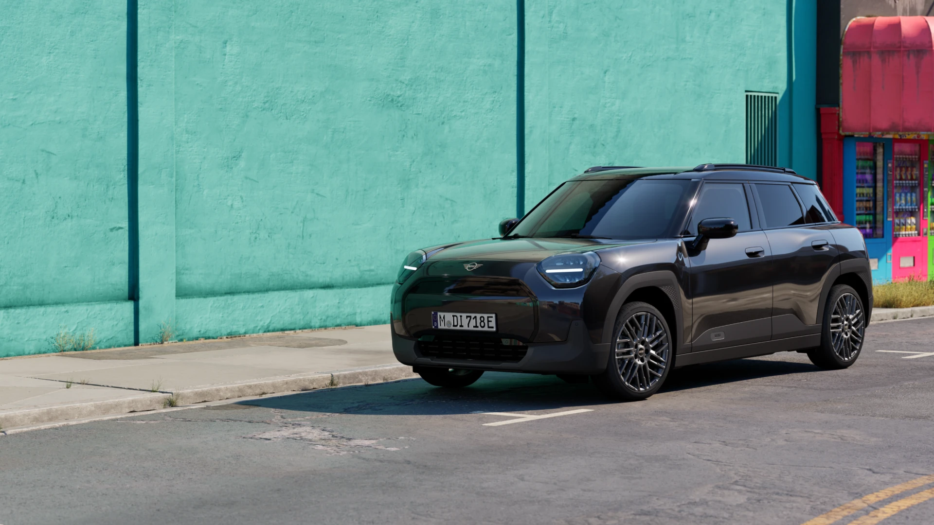 Der vollelektrische MINI Aceman Blackyard