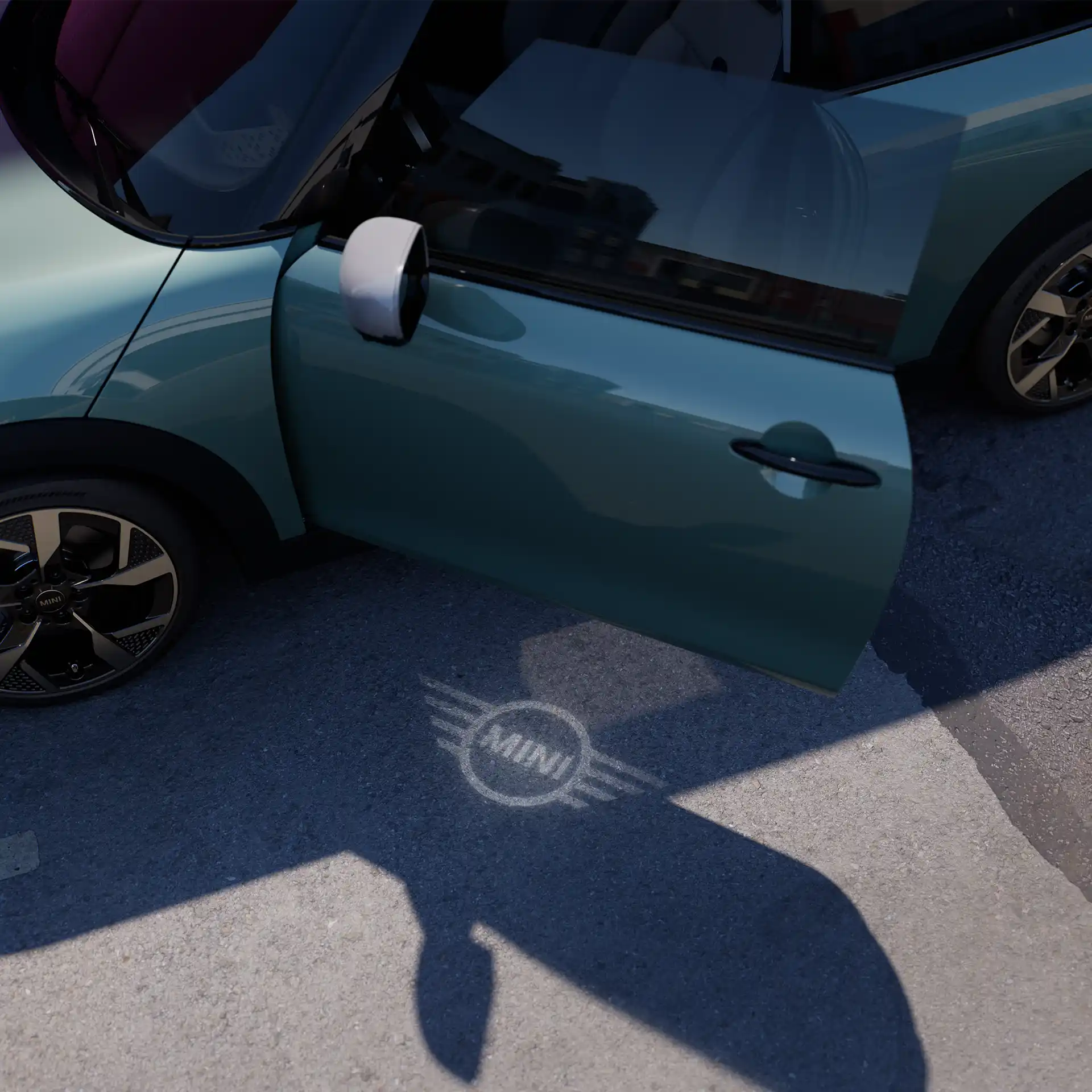 MINI Cooper 3-Türer – Türprojektion