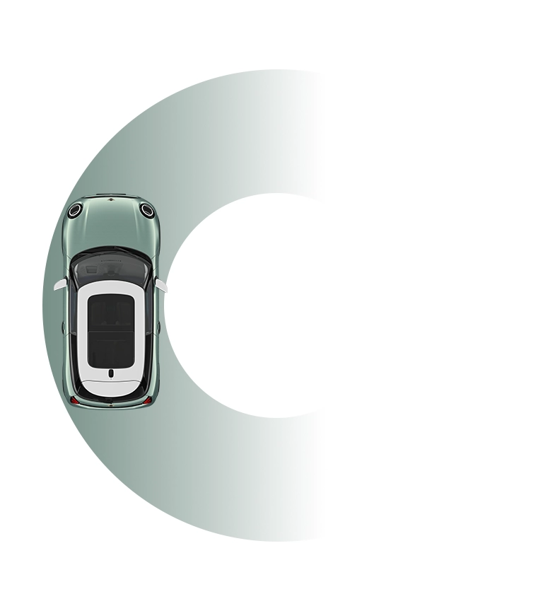 MINI Cooper 3 Portes – Rayon de braquage