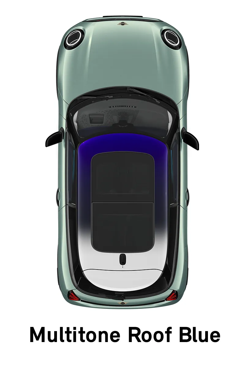  MINI - équipement - Finition Classic - toit multitone bleu
