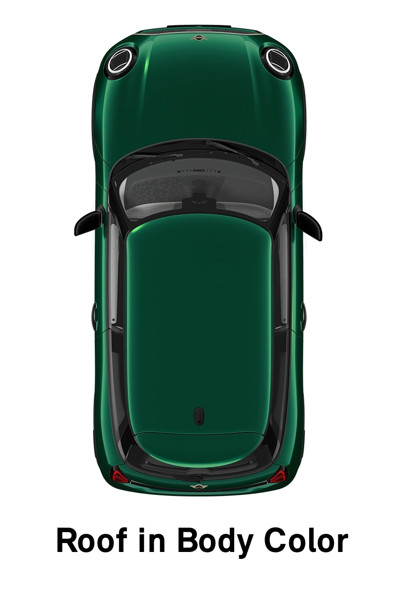  MINI - équipement - toit finition Favoured dans la couleur de la carrosserie
