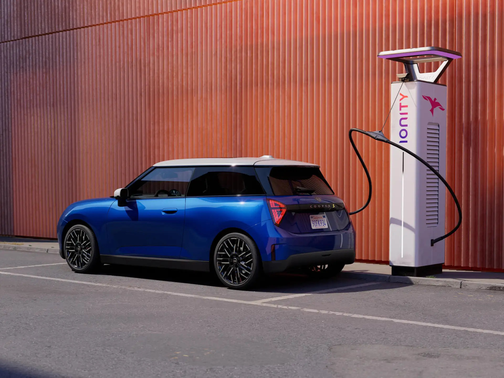 MINI Cooper Electric – Recharge en bornes publiques