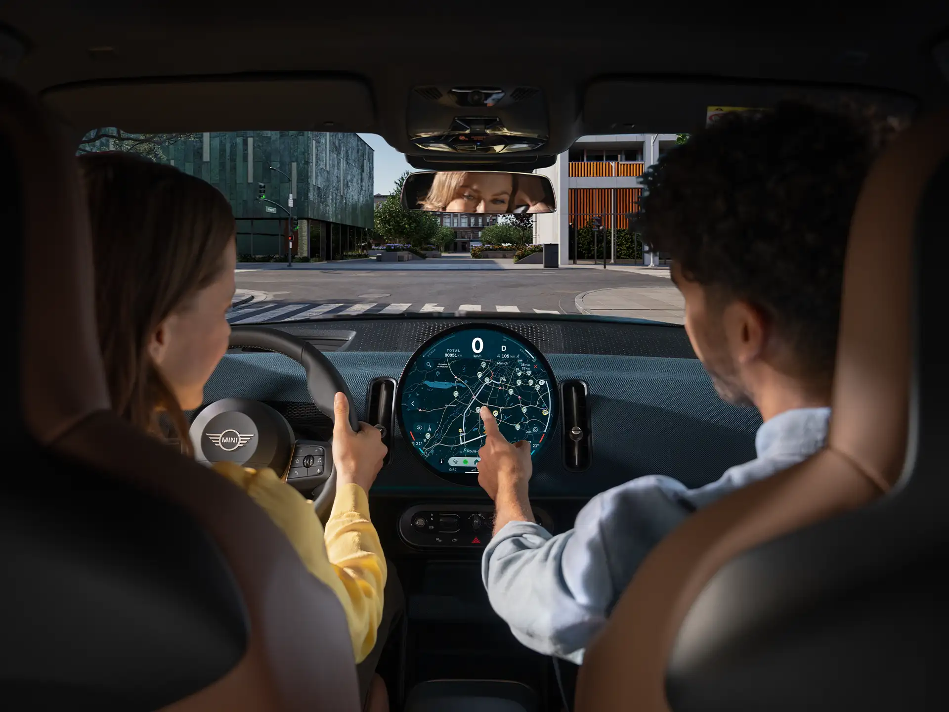MINI Cooper Electric – Planificateur d’itinéraire