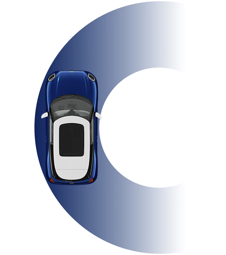 MINI Cooper Electric – Rayon de braquage
