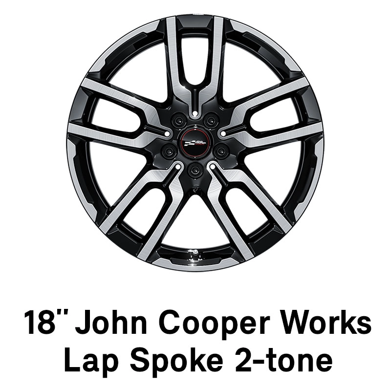 MINI – équipement – 18’’ JCW Lap Spoke 2-tone