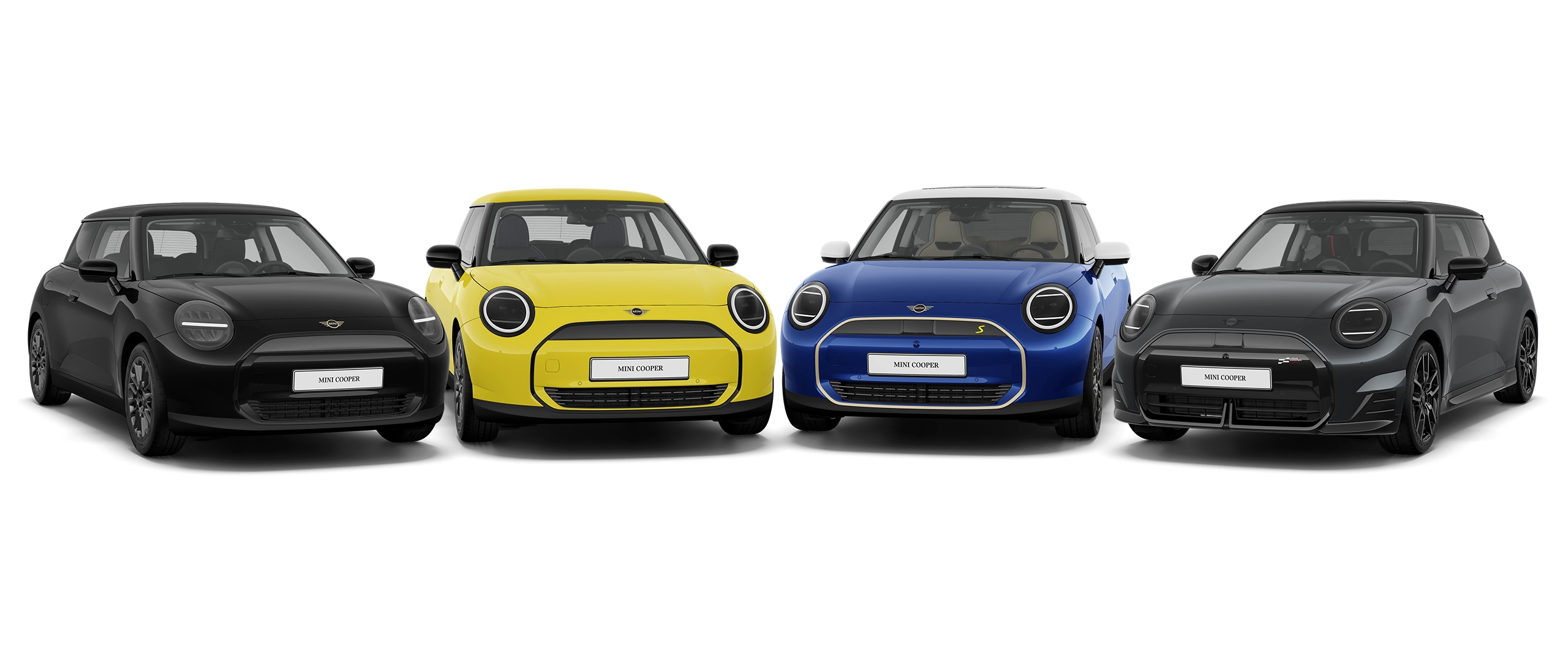 MINI Cooper Electric – équipement – teintes