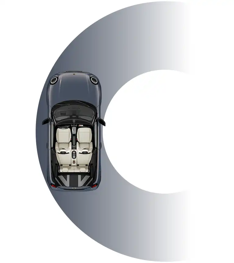 MINI Cooper Cabrio – Wendekreis