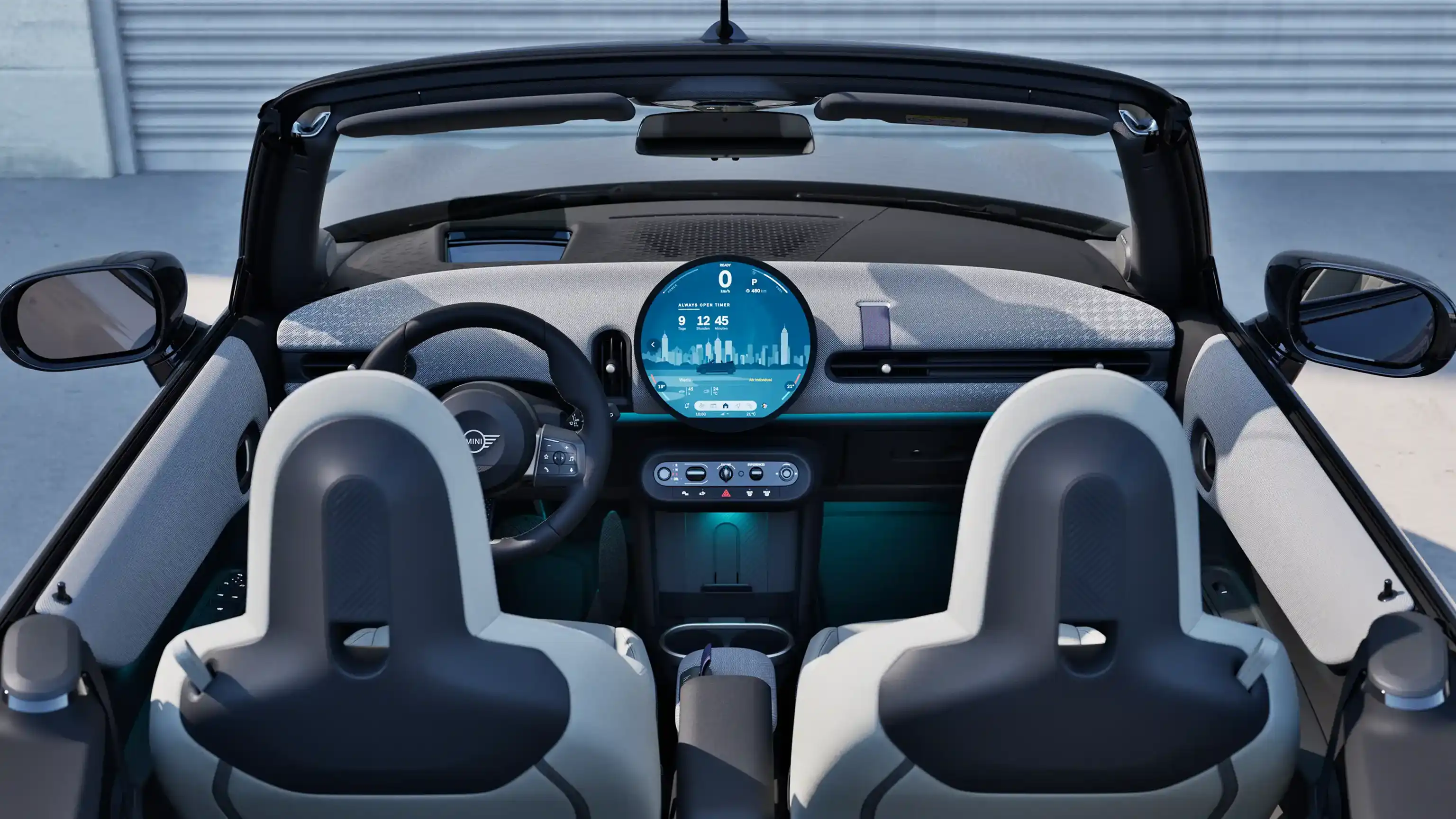 MINI Cooper Cabrio – Interieur – Galerie Experience Modes – Personal Assistant
