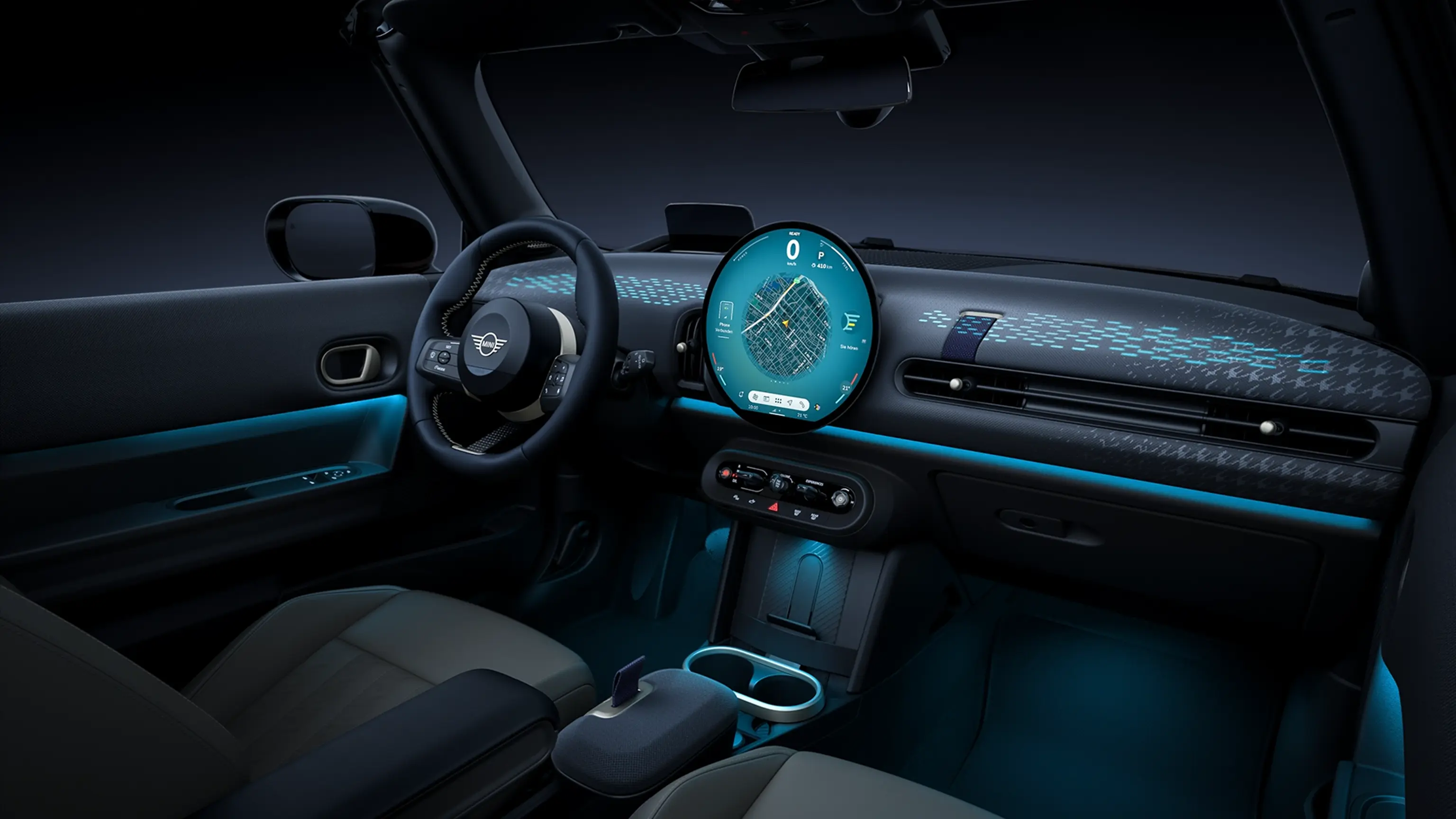 MINI Cooper Cabrio – Interieur – Galerie Experience Modes – Toggleschalter