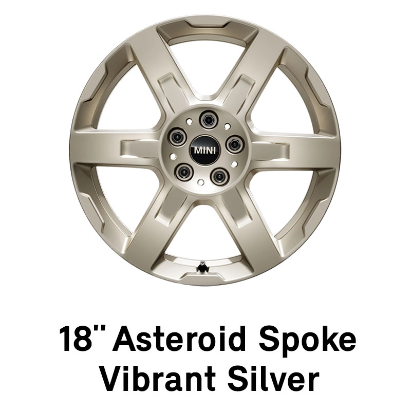 MINI – Ausstattung – 18 Zoll Asteroid Spoke Vibrant Silver