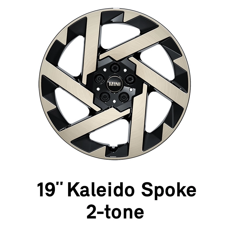 MINI – Ausstattung – 19 Zoll Kaleido Spoke 2-tone