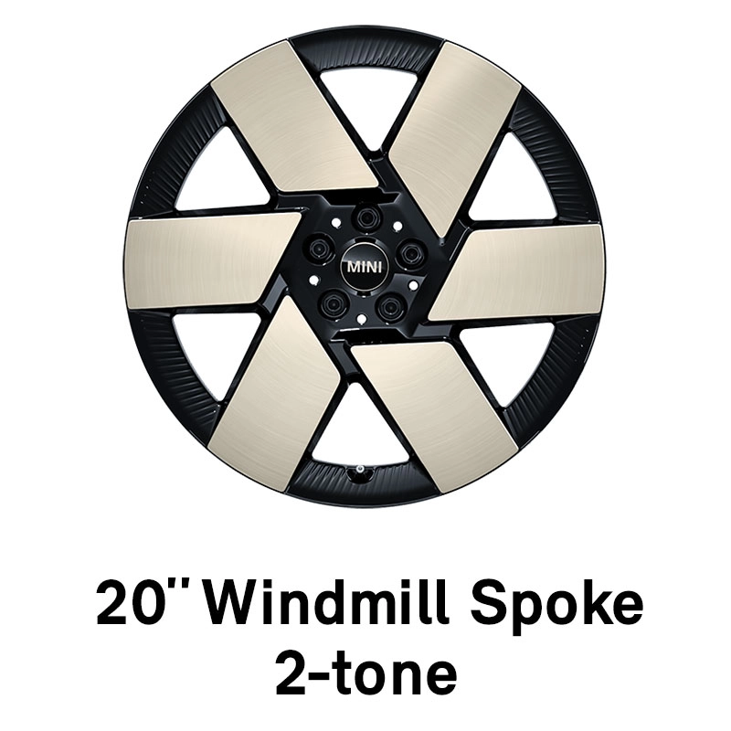 MINI – Ausstattung – 20 Zoll Windmill Spoke 2-tone