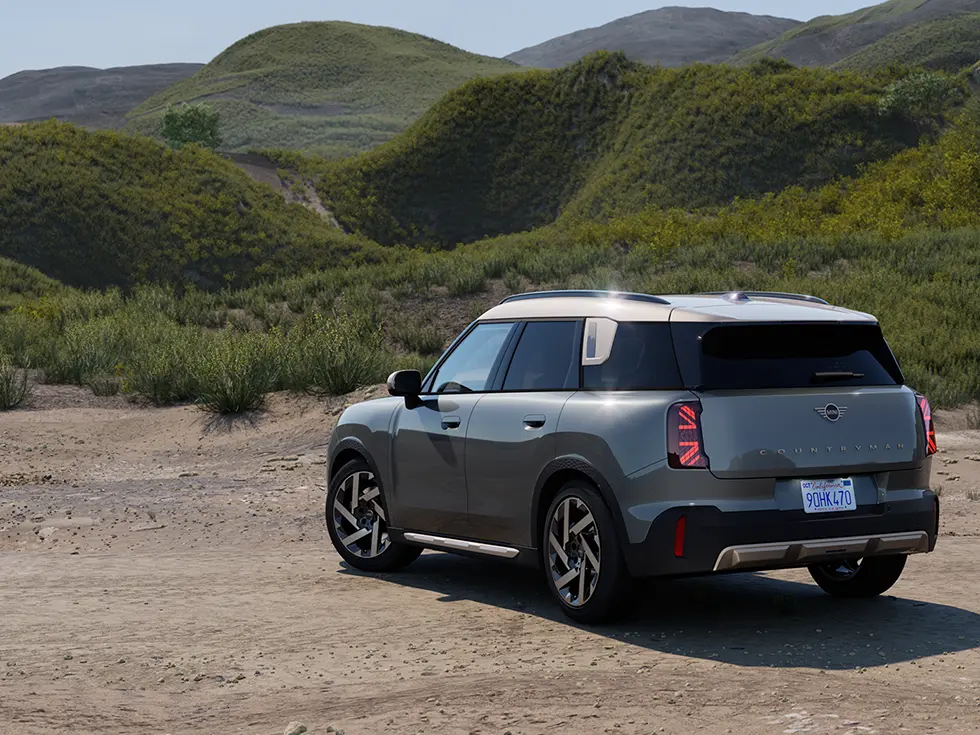 MINI Countryman – Exterieur – Seitenansicht Heck
