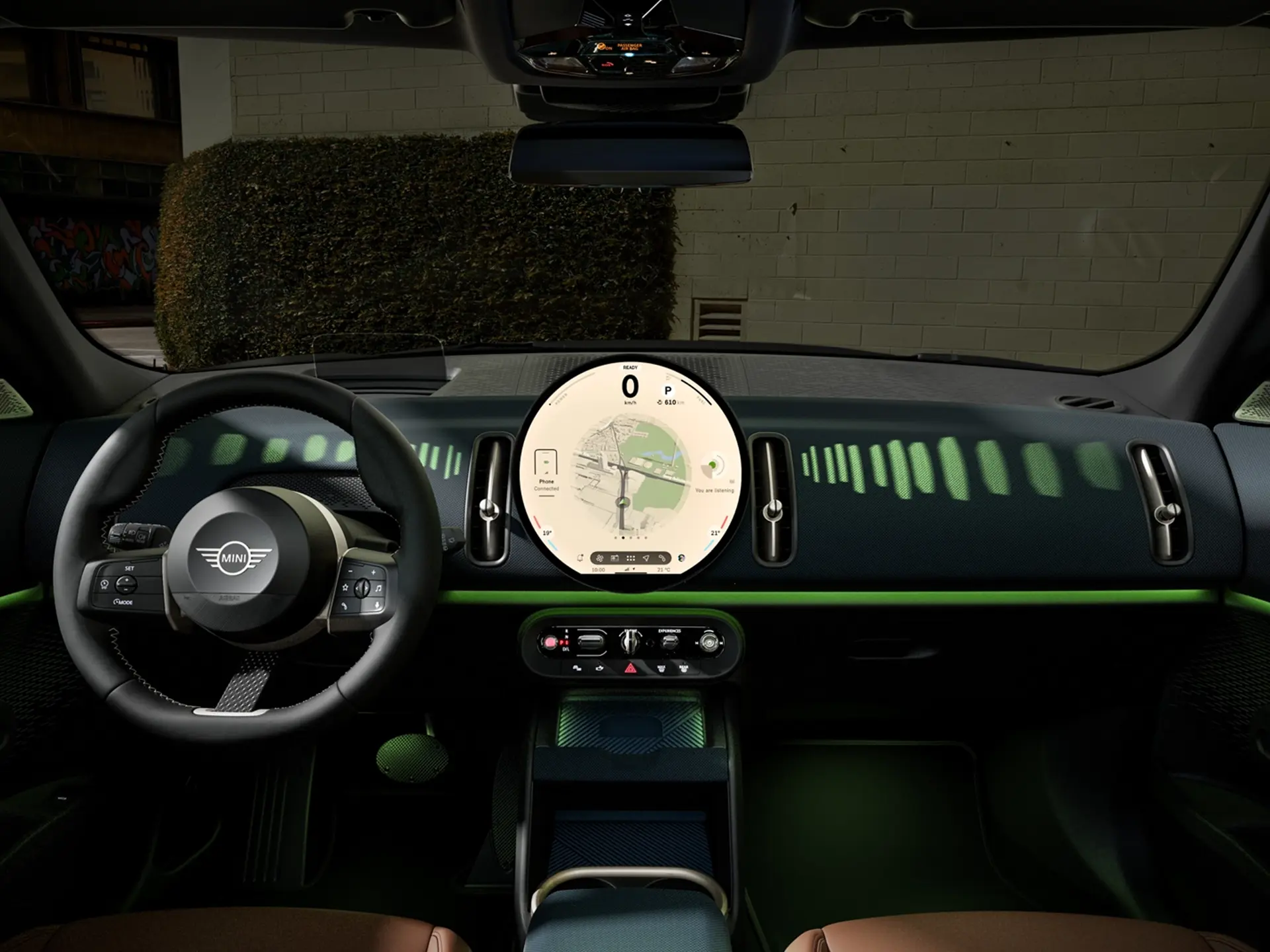 MINI Countryman – Interieur – OLED-Display