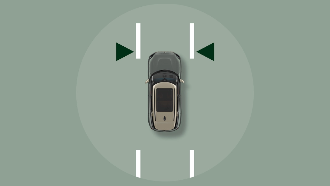 MINI Countryman – Spurverlassenswarnung