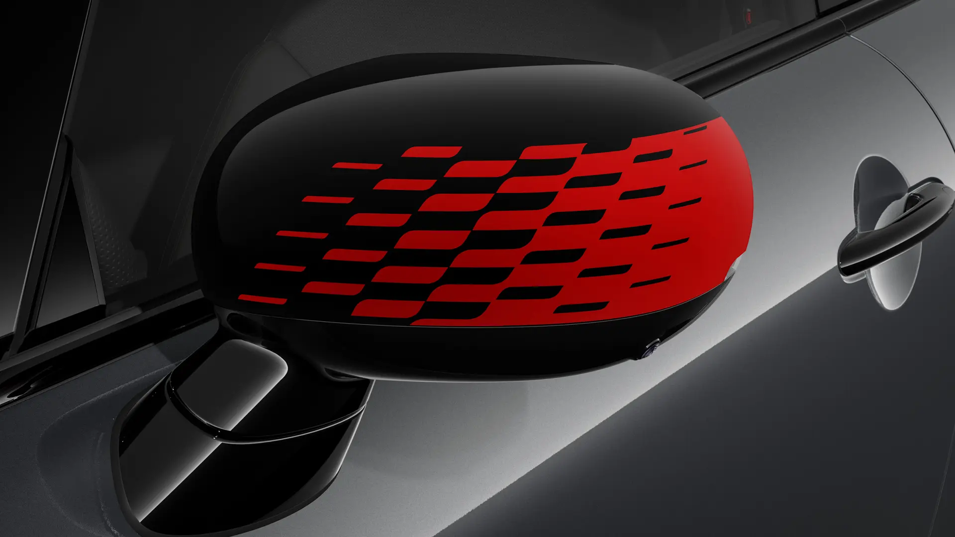 MINI JCW Original Zubehör - JCW Spiegelkappen.