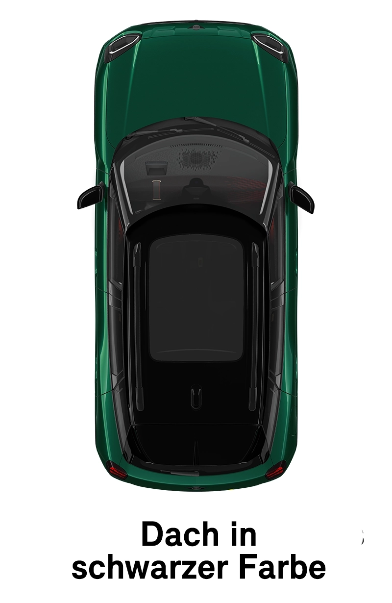  MINI – Ausstattung – JCW Trim – Dach in Schwarz