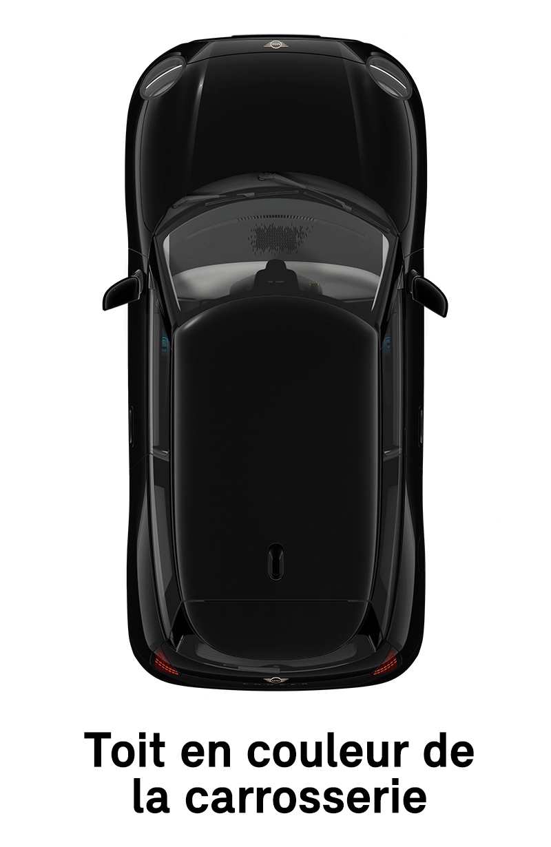 MINI - équipement - Finition Essential - toit dans la teinte de carrosserie