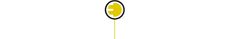 Mini Electric – Trennlinie – Elektrisches Logo
