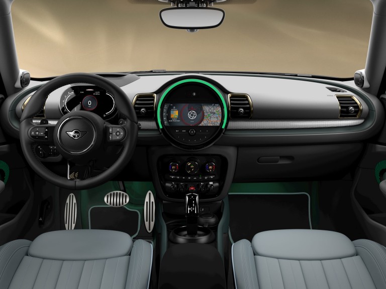 MINI Clubman Untold Edition – Innenraum – Sitze in Sage Green