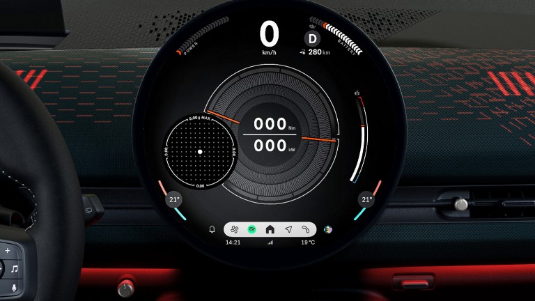 Der vollelektrische MINI Aceman – Digitales Erlebnis – Mode 01