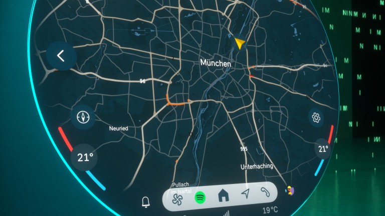 Der vollelektrische MINI Aceman – Digitales Erlebnis – Navigation