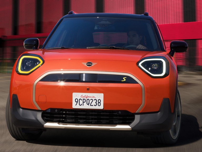 Der vollelektrische MINI Aceman – Exterieur– Frontdesign