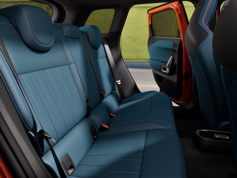 Der vollelektrische MINI Aceman – Interieur – Sitze