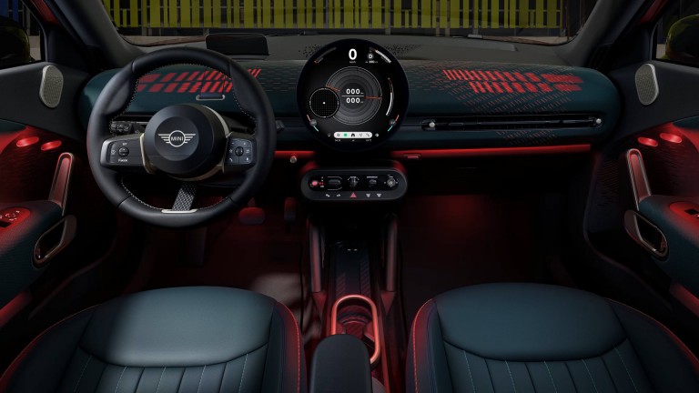 Der vollelektrische MINI Aceman – Interieur Galerie Experience Modes – Ambientes Licht
