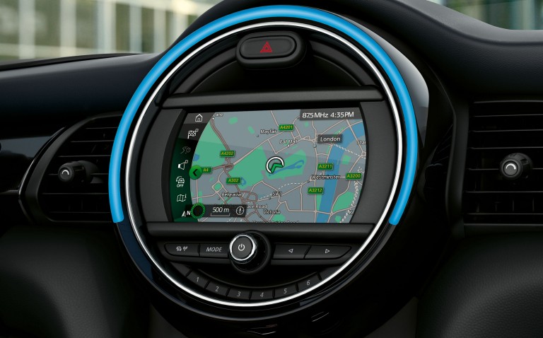 MINI CONNECTED NAVIGATION.