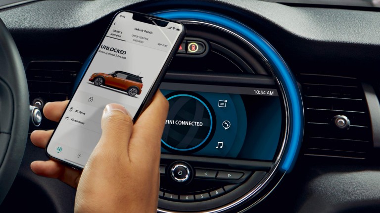 MINI Connected – navigation – application mobile