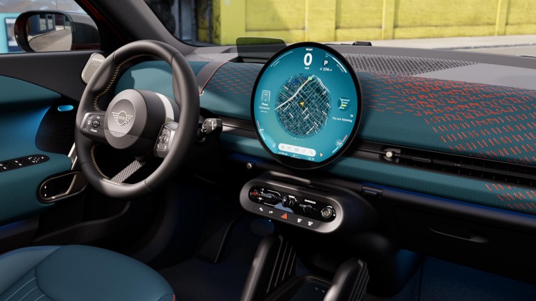 MINI Aceman Electric - mosaïque - intérieur