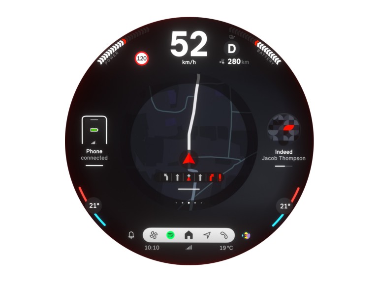 MINI Electric - expérience de conduite - mode go-kart