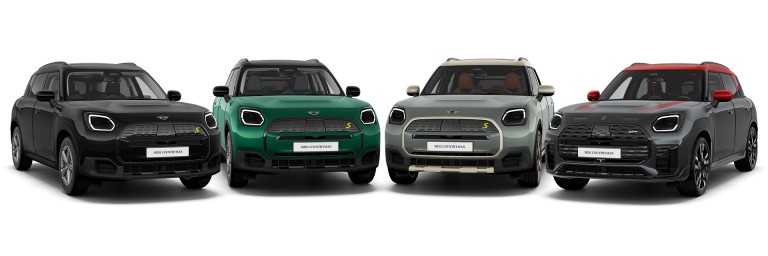 All-electric MINI Countryman - Personnalisation - couleurs