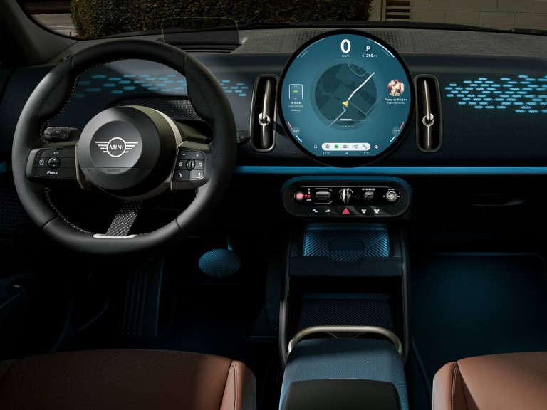 All-electric MINI Countryman - durabilité - tissus recyclés
