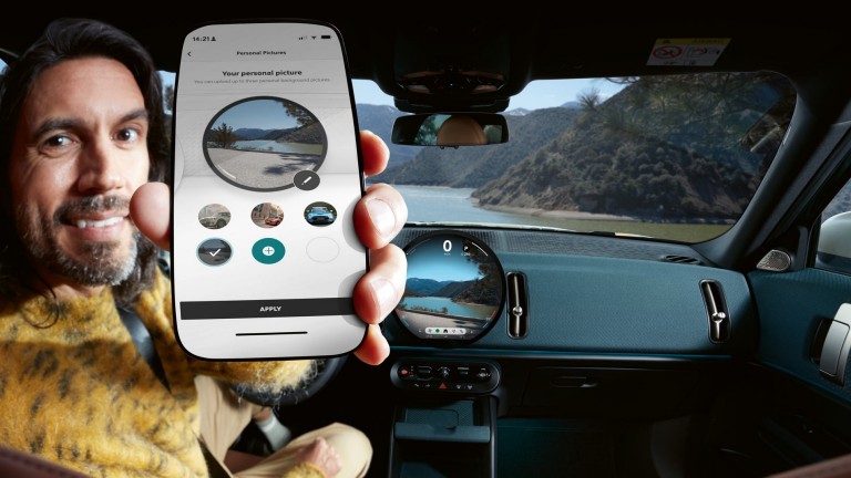 MINI Countryman - expérience digitale - MINI App 